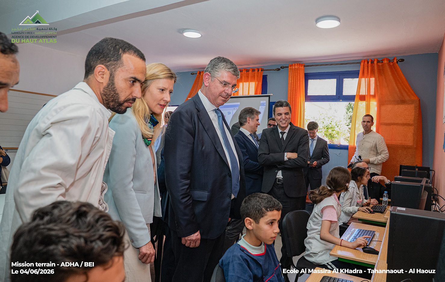 ADHA-BEI : Une mission de terrain à Al Haouz pour constater l’avancement des projets de reconstruction et de réhabilitation — 4