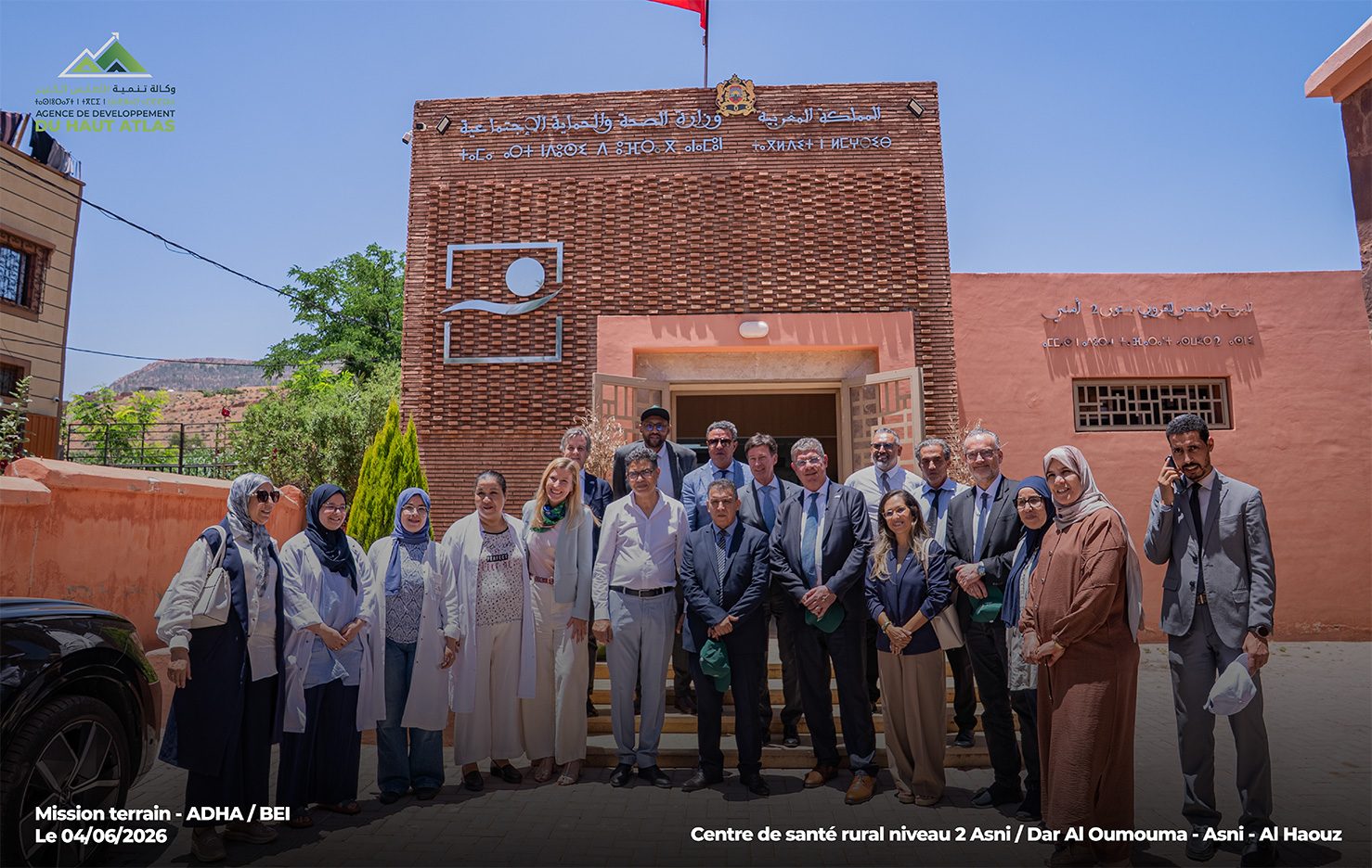 ADHA-BEI : Une mission de terrain à Al Haouz pour constater l’avancement des projets de reconstruction et de réhabilitation — 11